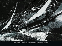 80cm x 60cm Marjatta - Veteran Boat Rally von BORLENGHI