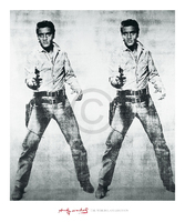 60cm x 90cm Elvis,1963 Double                von Andy Warhol
