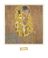60cm x 80cm Der Kuss                         von Gustav Klimt