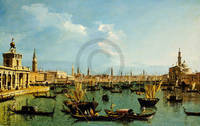 100cm x 63cm Bacino di San Marco, Venedig     von Canaletto