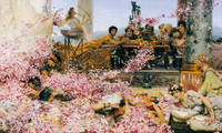 50cm x 30cm Die Rosen des Elagabalus         von Sir Lawrence Alma-Tadema