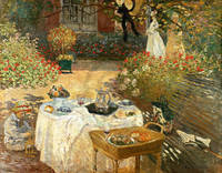 90cm x 70cm Le Déjeuner                      von Claude Monet