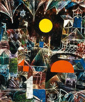 50cm x 60cm Mondaufgang - Sonnenuntergang    von Paul Klee