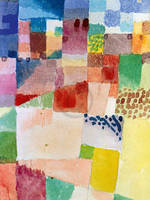 60cm x 80cm Motiv aus Hammamet               von Paul Klee
