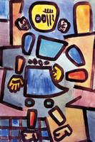 60cm x 90cm Ohne Titel (Gliederpuppe)        von Paul Klee