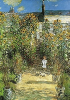 70cm x 100cm Il giardino di Monet von MONET