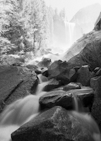 100cm x 140cm California Yosemite Vernal Falls von Dave Butcher