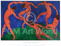 80cm x 60cm The Dance von Henri            Matisse