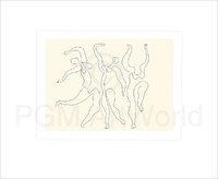 60cm x 50cm Trois danseuses, 1924 von Pablo Picasso