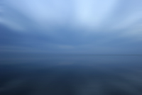 150cm x 100cm blue sea I von Gerhard Rossmeissl