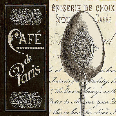 Array French Menu I von Pela Studio