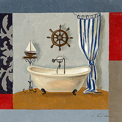 Array Nautical Bath II von Silvia Vassileva