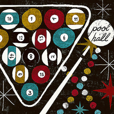 Array Vegas - Pool Hall von Michael Mullan