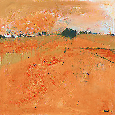 100cm x 100cm Landscape I von Gabriele Scherk