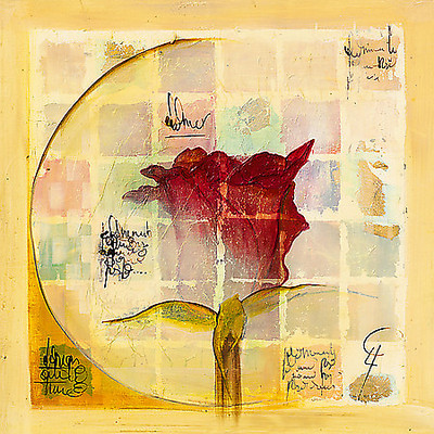 100cm x 100cm El amor IV von Leys, Gemma