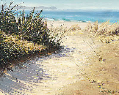 140cm x 112cm Pathway to the Beach von Atkinson, Caroline