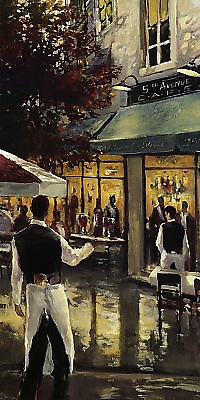 40cm x 80cm 5th Ave Cafe von HEIGHTON