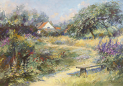 Array Le jardin du peintre von Paul Messely