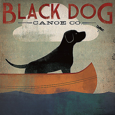 Array Black Dog Canoe von Ryan Fowler