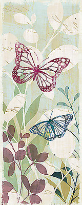 40cm x 100cm Fluttering Panel I von Wild Apple Portfolio, 