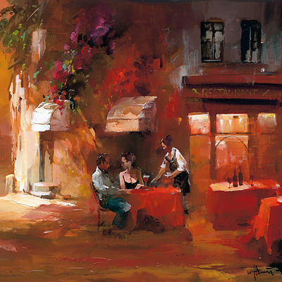 Array Dinner for two III von Willem Haenraets