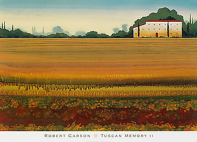 91cm x 66cm Tuscan Memory II von Robert Carson