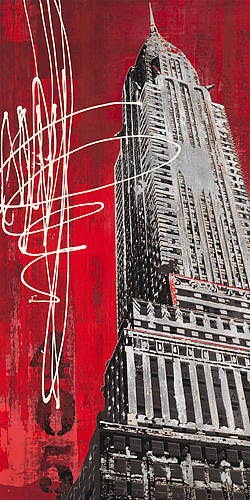 50cm x 100cm Lexington Avenue Icon von Evangeline Tayler