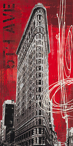 50cm x 100cm 5th Avenue Icon von Evangeline Tayler