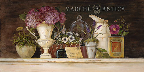 100cm x 50cm Marche Antica Vignette von Angela Staehling