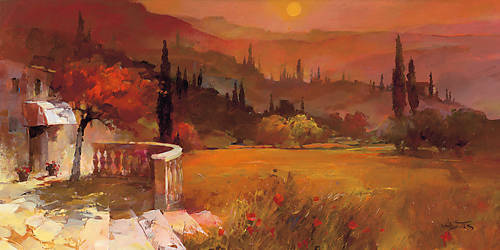 Array Romantic Tuscany I von Willem Haenraets