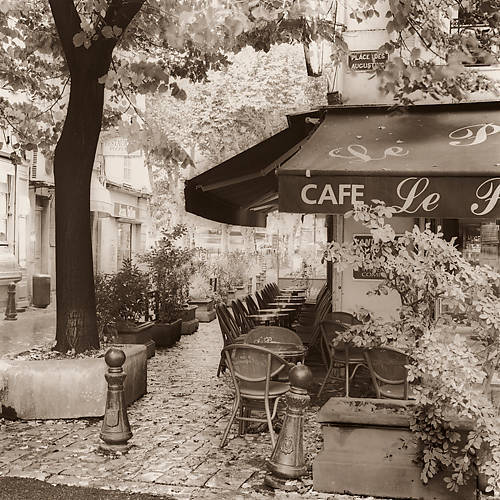 Array Café, Aix-en-Provence von Alan Blaustein