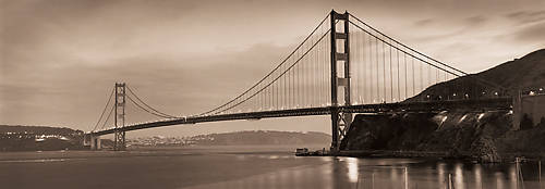 Array Golden Gate Bridge II von Alan Blaustein