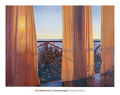 112cm x 89cm Evening Interplay, 2000 von BROWN,ALICE D.