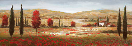 Array Tuscan Poppies I von Nan