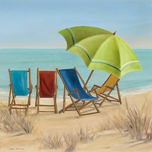 100cm x 100cm Four Summer II von Carol Robinson