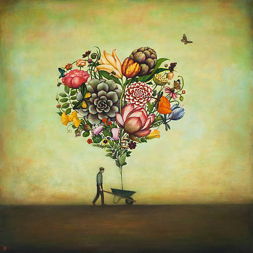 Array Big Heart Botany von Duy Huynh