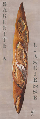 33cm x 100cm Baguette à l´ancienne von Elodie Defontenay