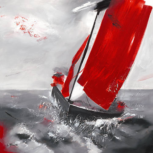 Array Voile rouge von Lydie Allaire