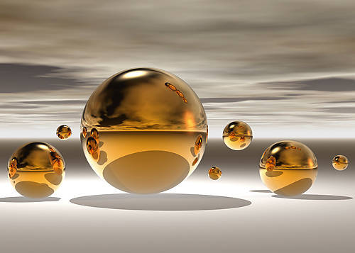 Array Golden Bowl II von Peter Hillert