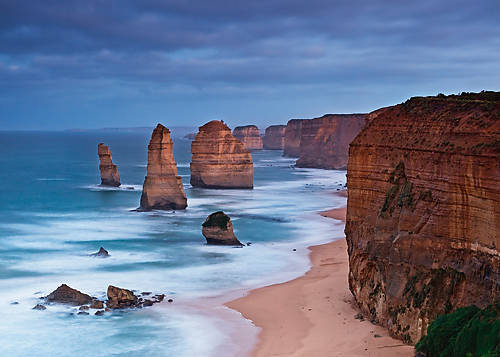 140cm x 100cm Great Ocean Road von Lothar Ernemann