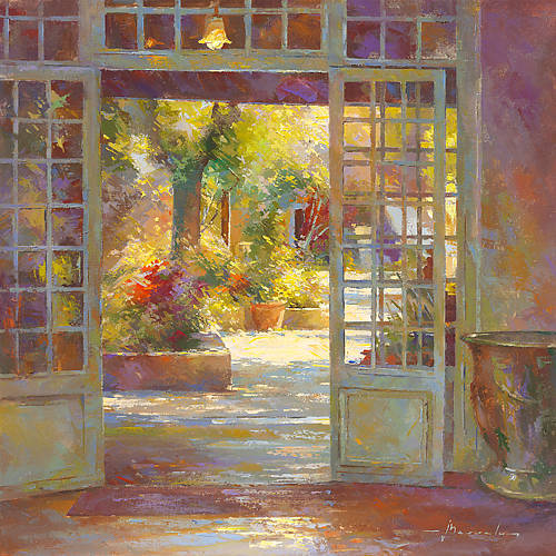 Array Au jardin des antiquaires von Johan Messely