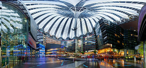 Array Sony Center Panorama von Rolf Fischer