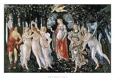 70cm x 50cm Primavera von Sandro Botticelli