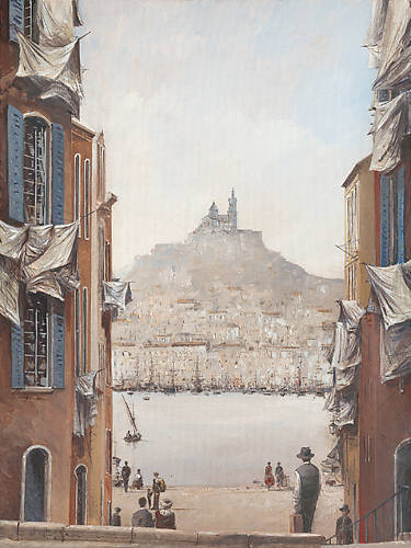 75cm x 100cm Descente vers le vieux port von Yann Letestu