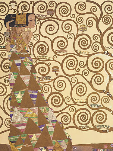 Array L´Attesa I von Gustav Klimt