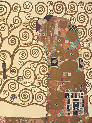 Array L´Abbraccio I von Gustav Klimt