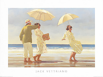 80cm x 60cm The Picnic Party von VETTRIANO,JACK