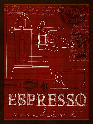 Array Coffee Blueprint IV v.2 von Marco Fabiano