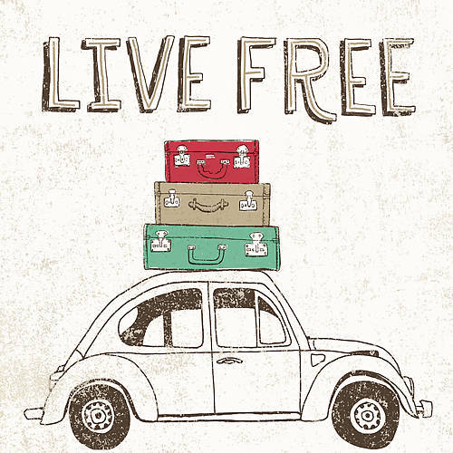 Array Road Trip Beetle Luggage von Oliver Towne