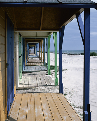 40cm x 50cm Ocean Views von Gill Copeland